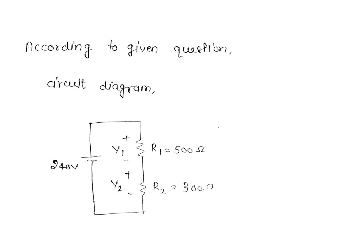 Electrical Engineering homework question answer, step 1, image 1